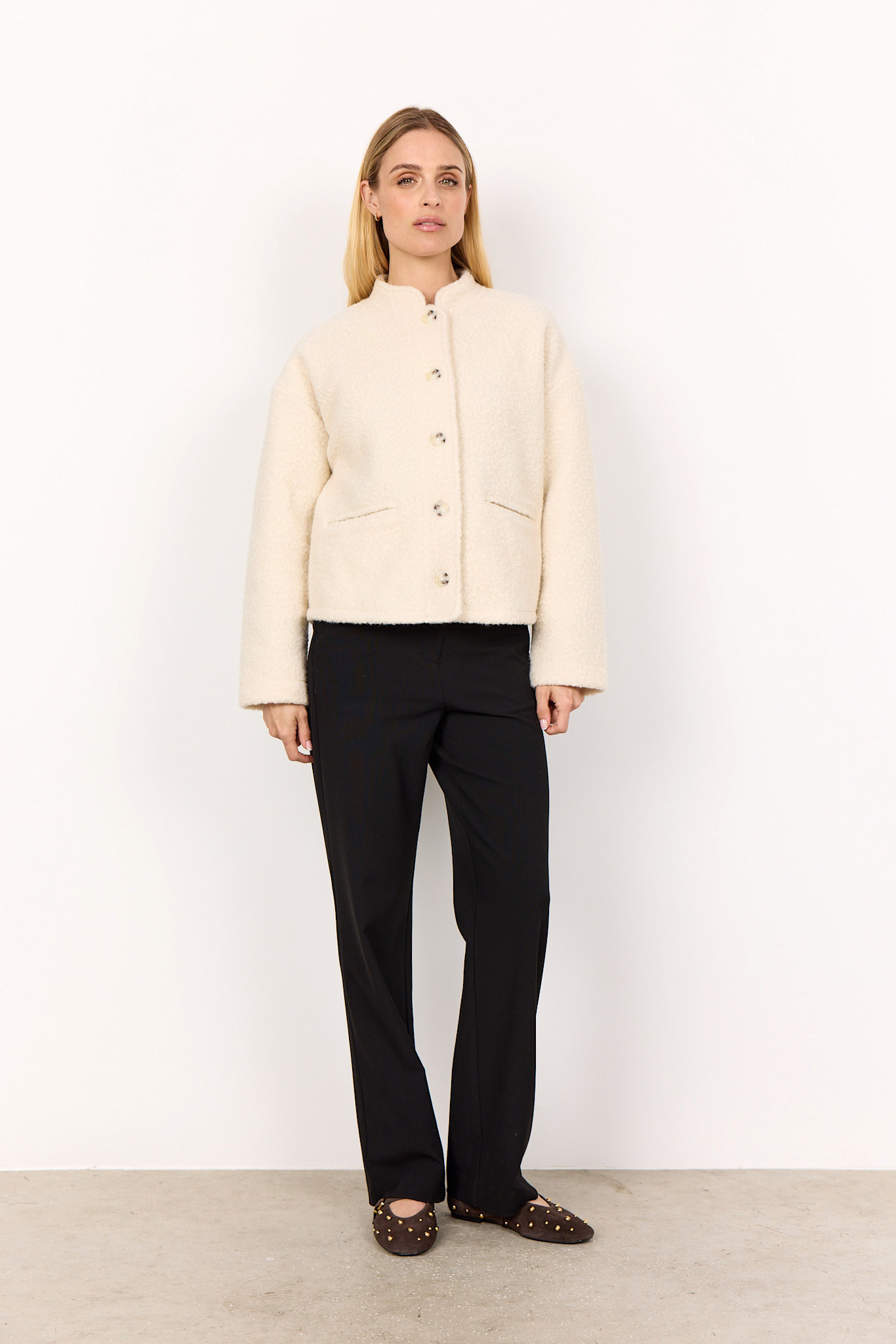 Teddy Jacket Cream