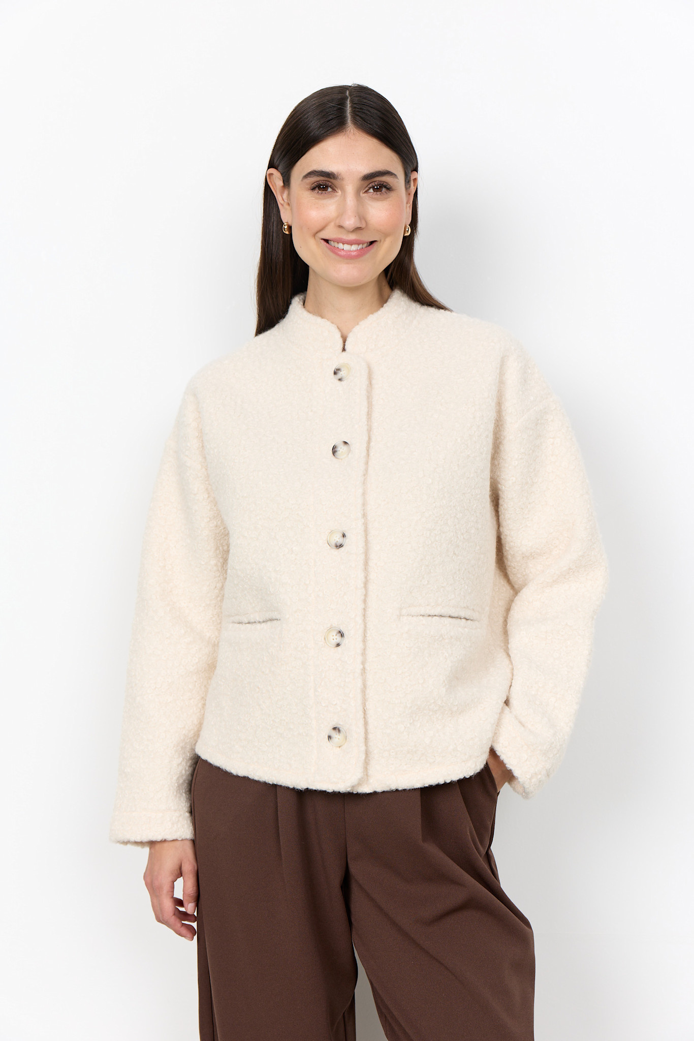 Teddy Jacket Cream
