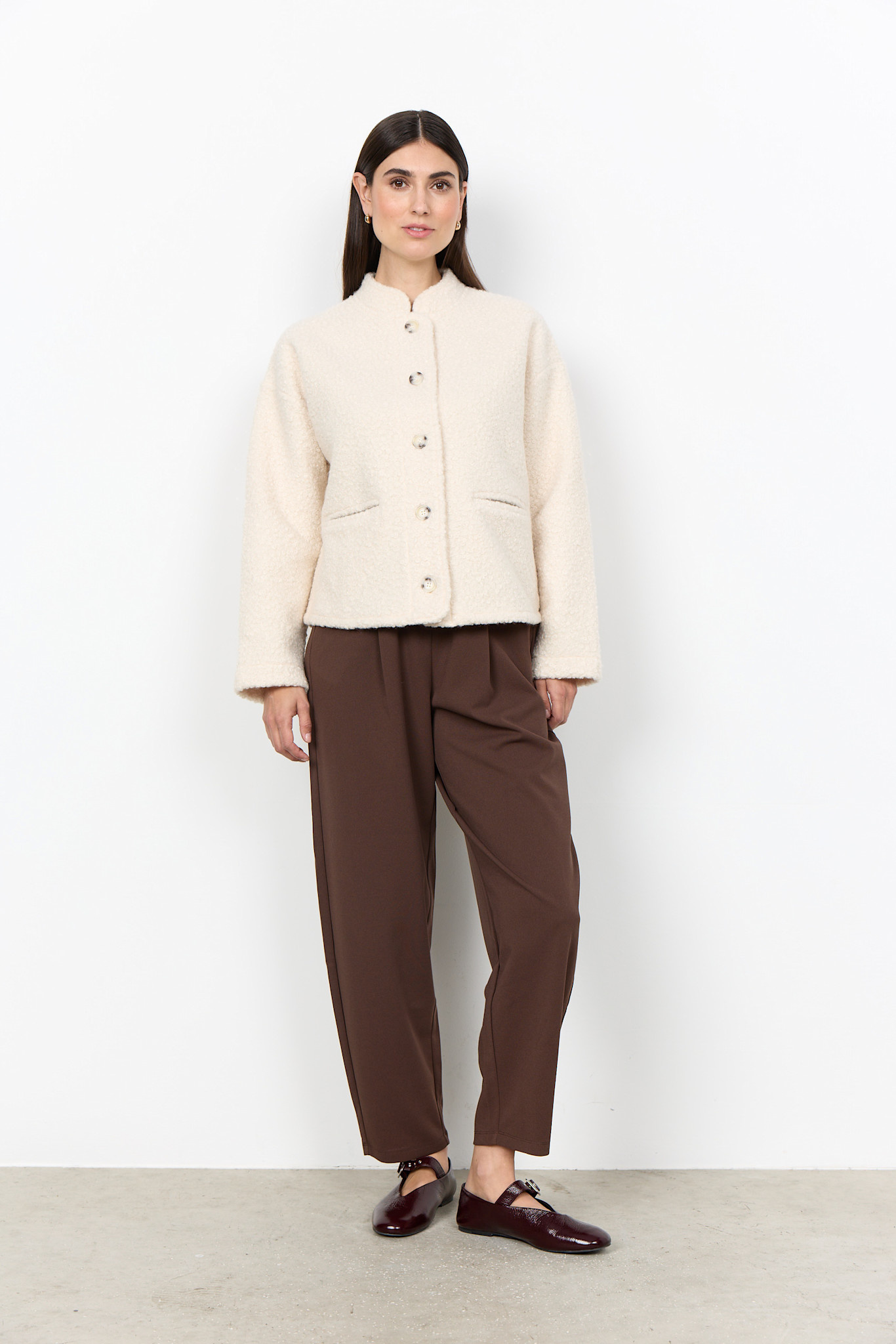 Teddy Jacket Cream