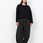 Knitted Jacket Black Fluffy