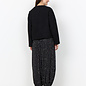 Knitted Jacket Black Fluffy