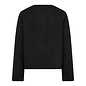 Knitted Jacket Black Fluffy