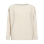 Longsleeve Knitted Sweater Cream Melange