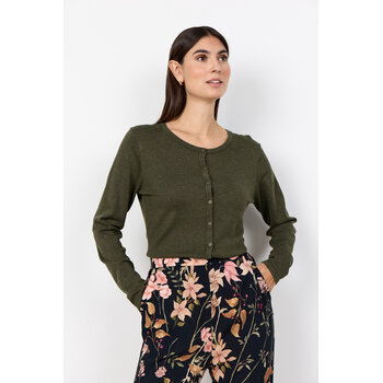 Knitted Sweater Grape Leaf Melange