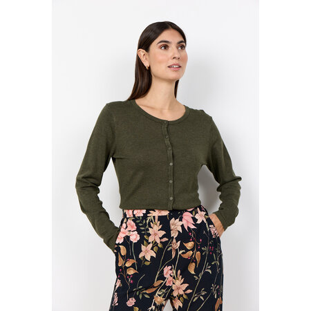 Knitted Sweater Grape Leaf Melange