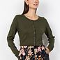 Knitted Sweater Grape Leaf Melange