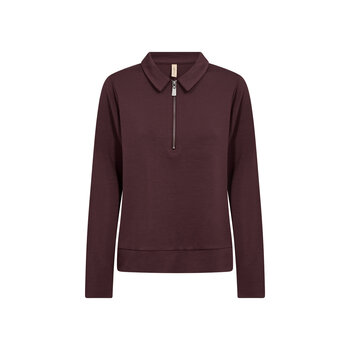 Knitted Longsleeve Tshirt Chocolate Plum