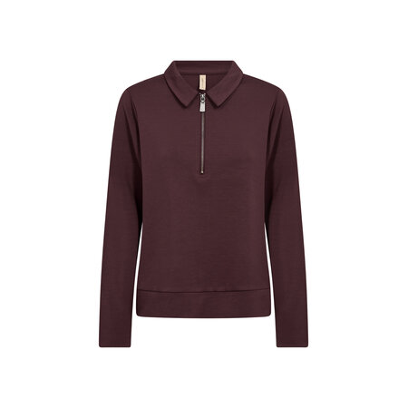 Knitted Longsleeve Tshirt Chocolate Plum
