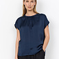 Navy Satin Tshirt