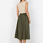 Woven Skirt Grape Leaf