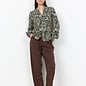 Woven Blouse Grape Leaf Combi