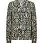 Woven Blouse Grape Leaf Combi