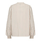 Woven Blouse Grape Leaf Combi Striped