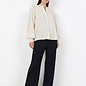 Woven Blouse Grape Leaf Combi Striped