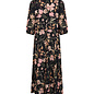 Black Floral Woven Dress