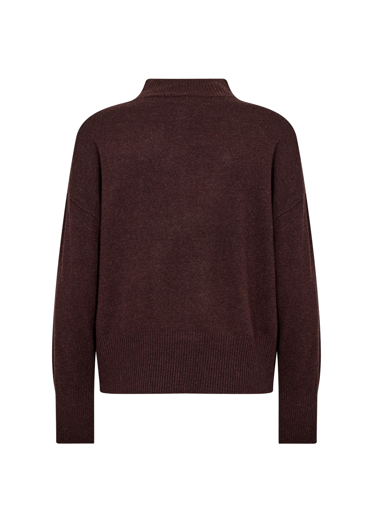 Chocolate Plum Melange Longsleeve Top