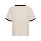 Sand Melange Tshirt Black Details
