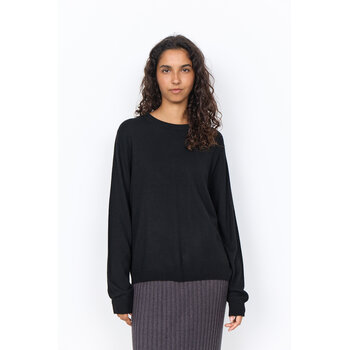 Black Long Sleeve Basic Sweater