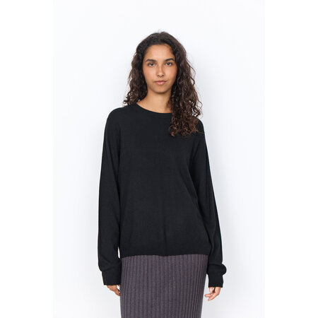 Black Long Sleeve Basic Sweater