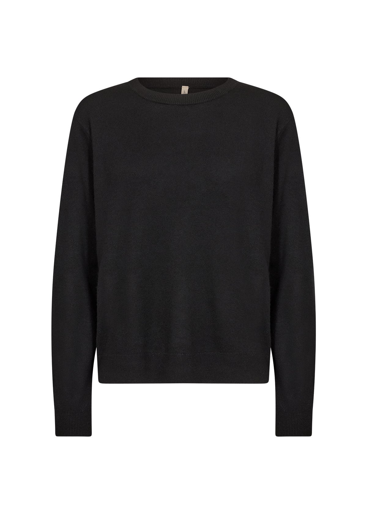 Black Long Sleeve Basic Sweater