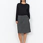 Black Combi Skirt with Pockets