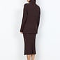 Chocolate Plum Melange Turtleneck Longsleeve
