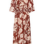 CRHailey Long Dress Brandy Flower