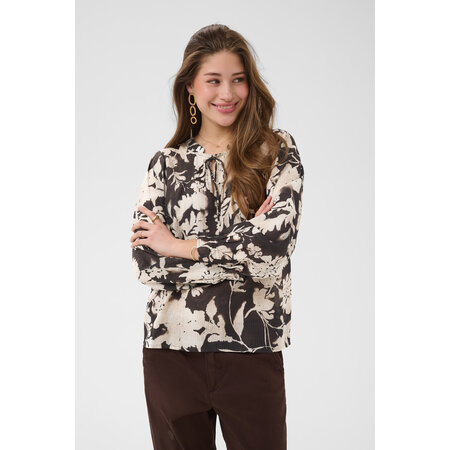 CRHailey Blouse Dark Brown Flow