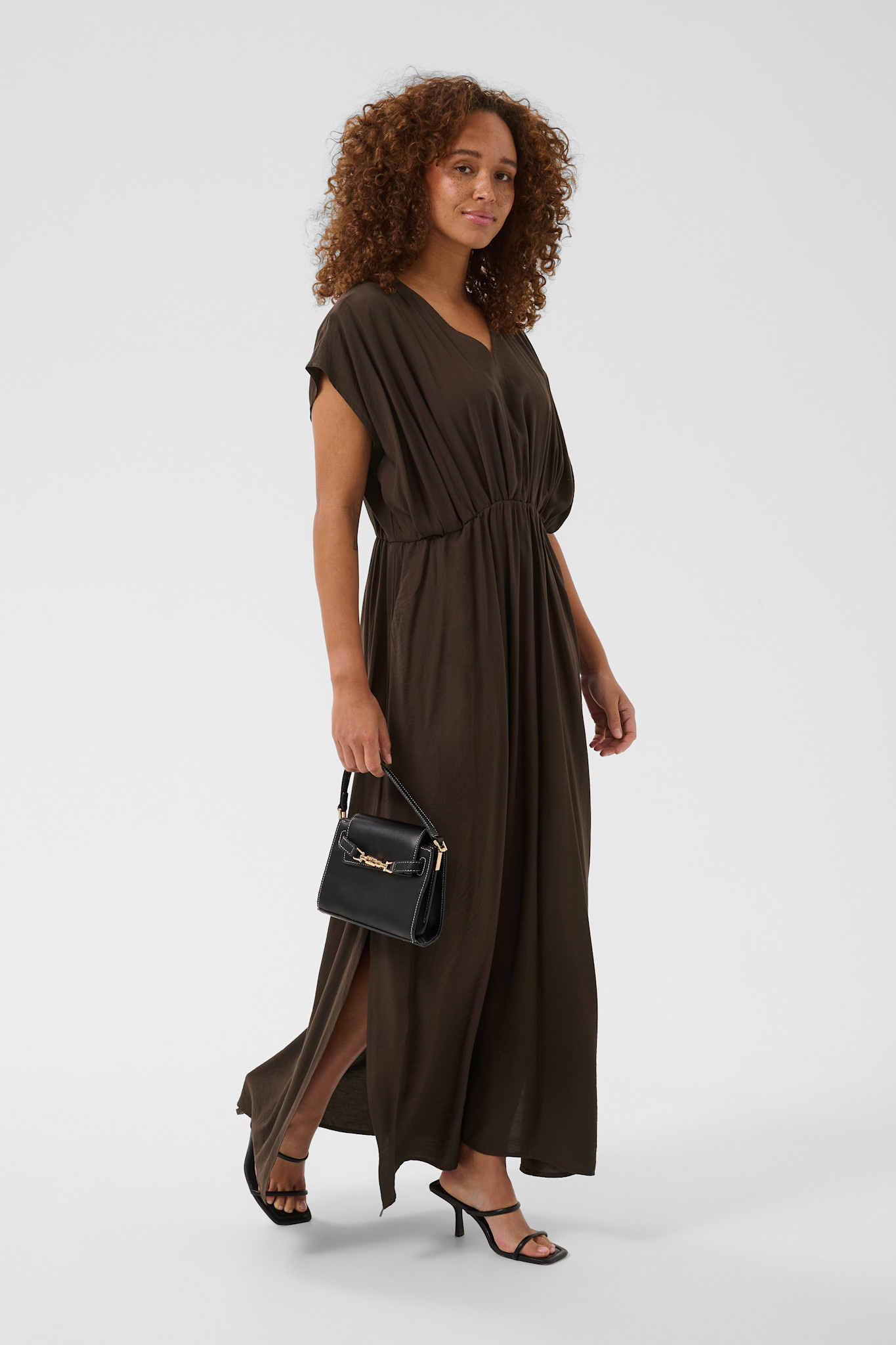 KAalberta Dress Coffee Bean