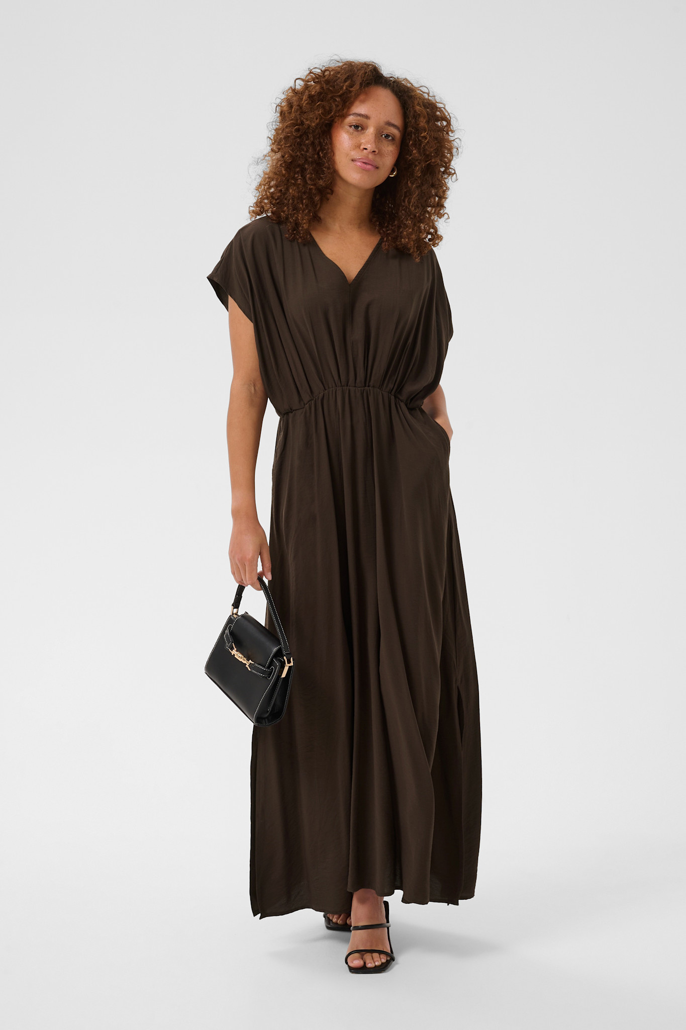 KAalberta Dress Coffee Bean