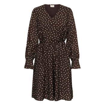 KAdotte Dress Coffee Bean