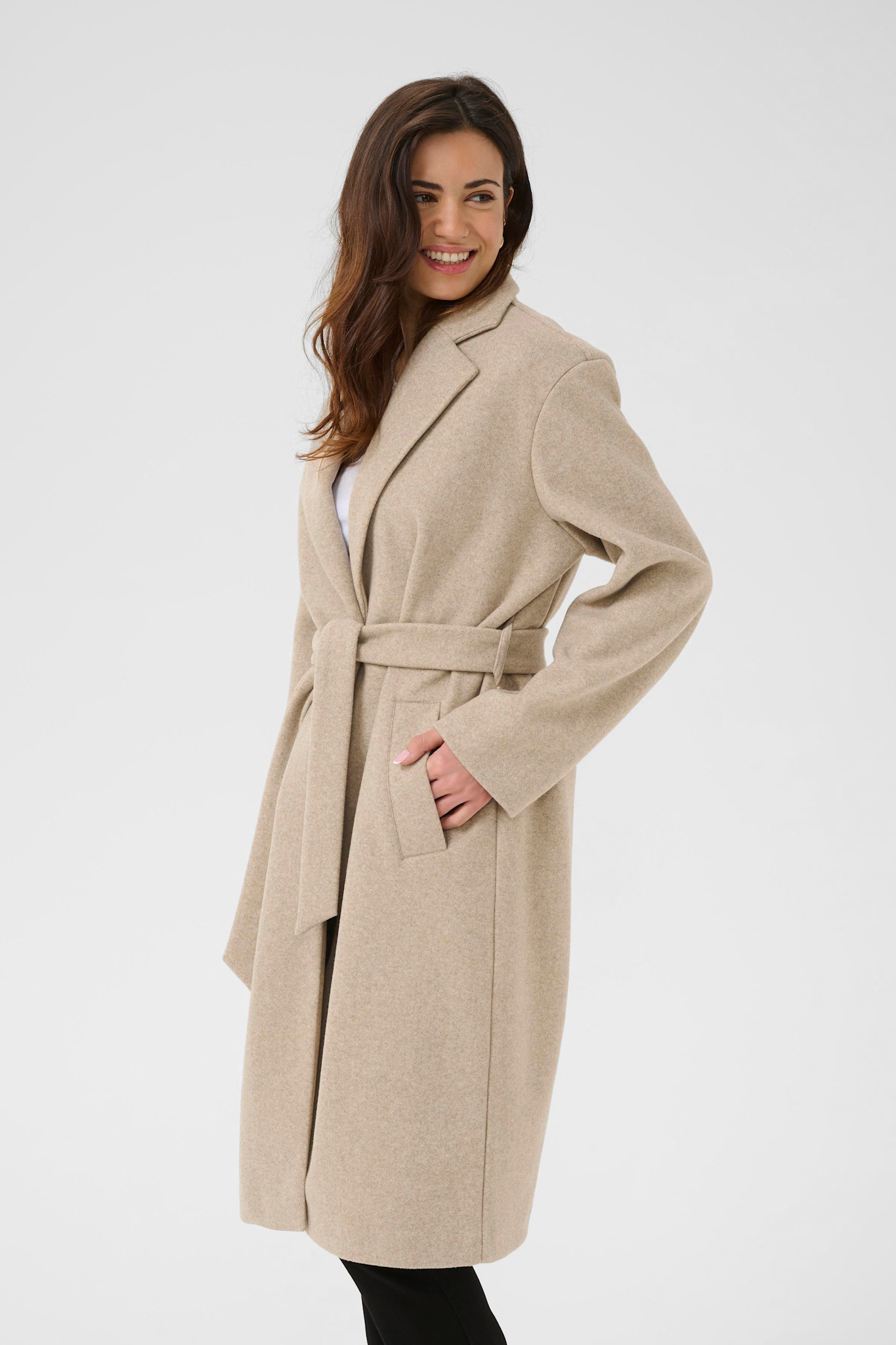 KAsaturn Jacket Beige Smoked Melange