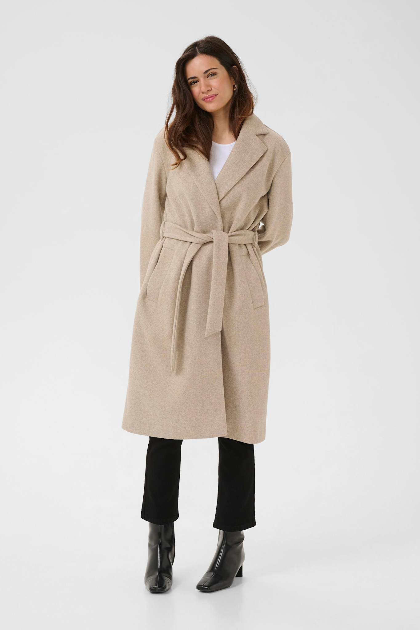 KAsaturn Jacket Beige Smoked Melange