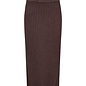 Chocolate Plum Melange Skirt Ribbed