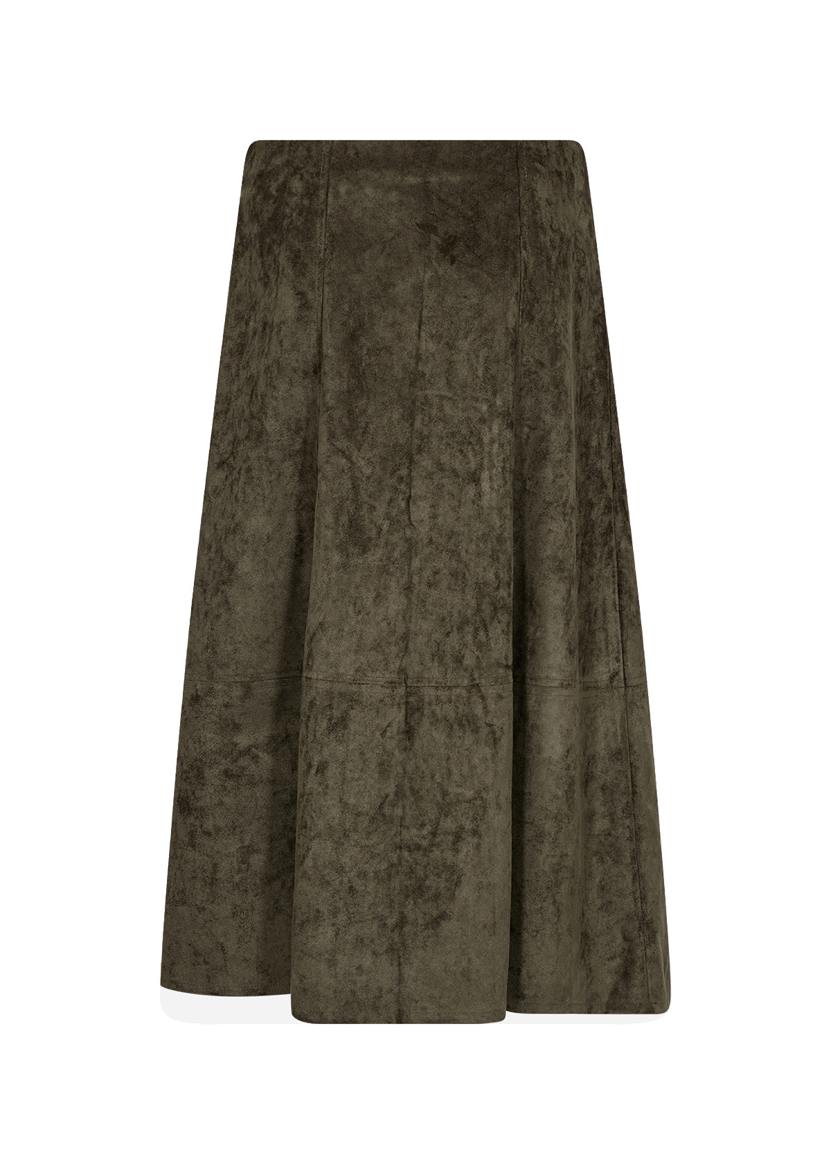 Forest Night Green Long Skirt