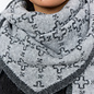 Grey Light/Dark Scarf