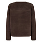 Chocolate Plum Teddy Jacket Pockets