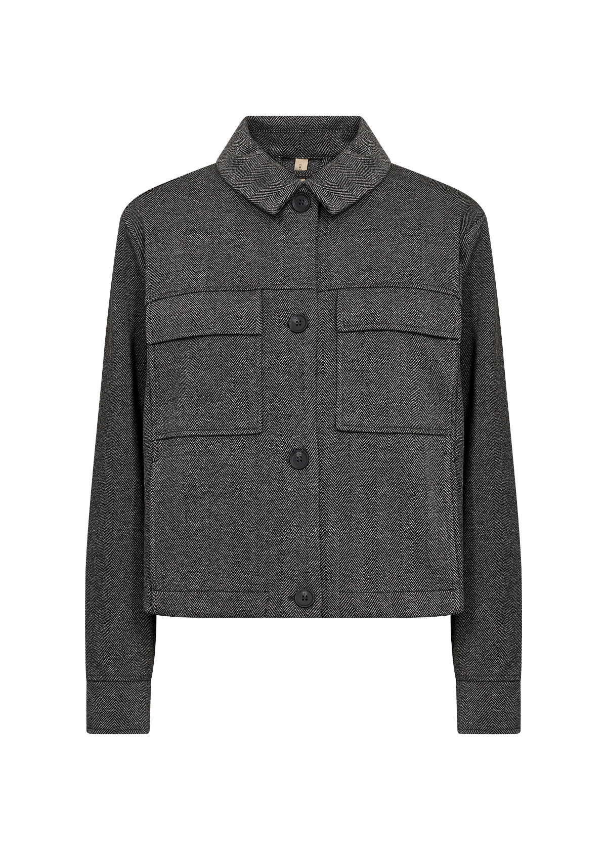 Black Combi Jacket Buttons