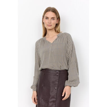 Tempest Combi Checkered Blouse