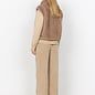 Camel Fuzzy Vest