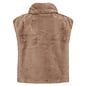 Camel Fuzzy Vest