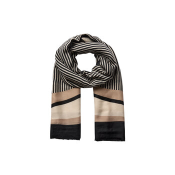 Black Combi Scarf Patterns