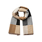 Camel Combi Block Scarf