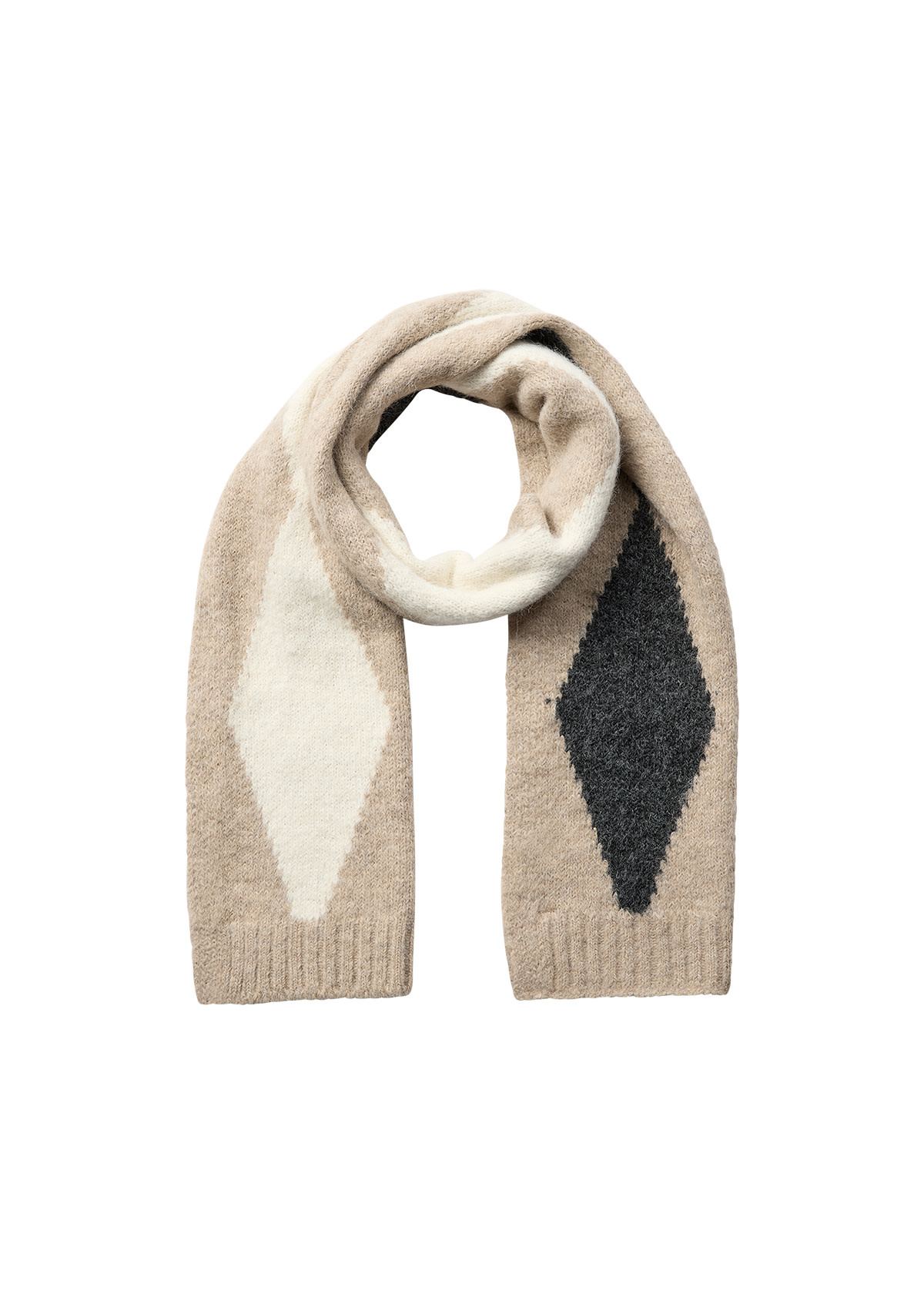 Camel Melange Scarf