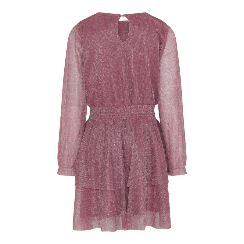 Glitter Dress Pink Mesh
