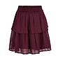 Skirt Chiffon Checks Fig