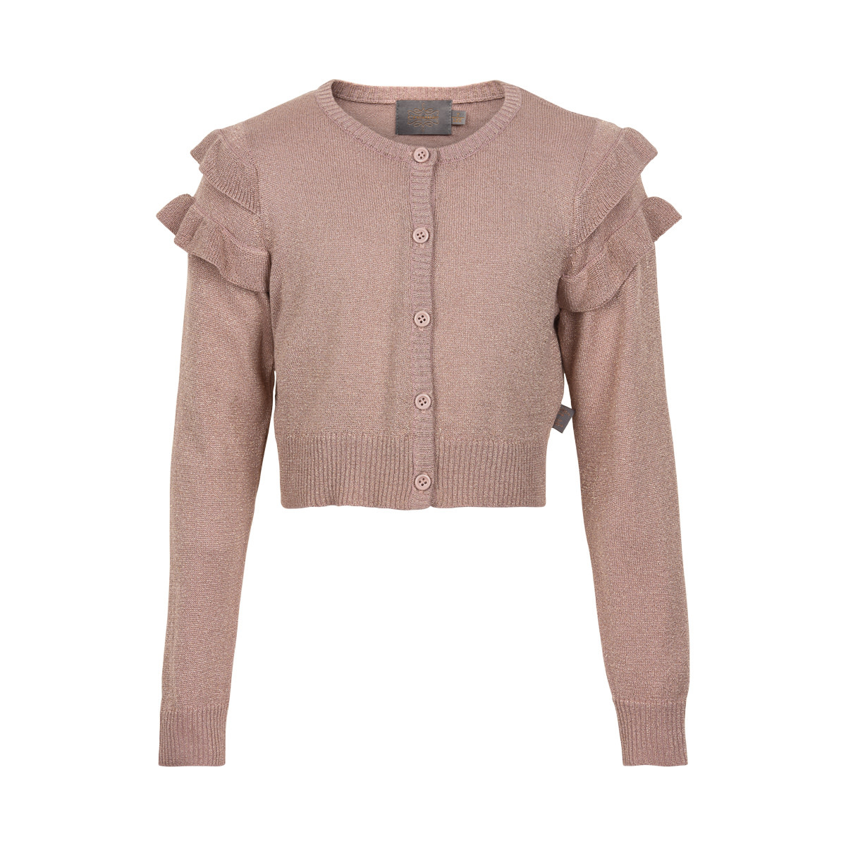 Cardigan Short Glitter Mauve