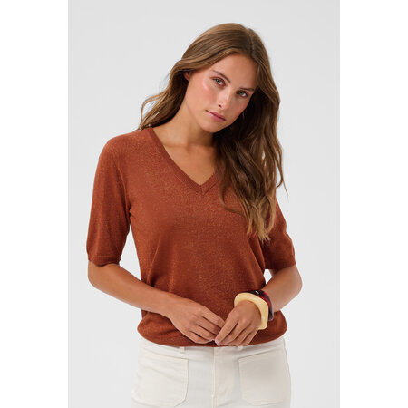 KAregina Pullover Burgandy Shiny
