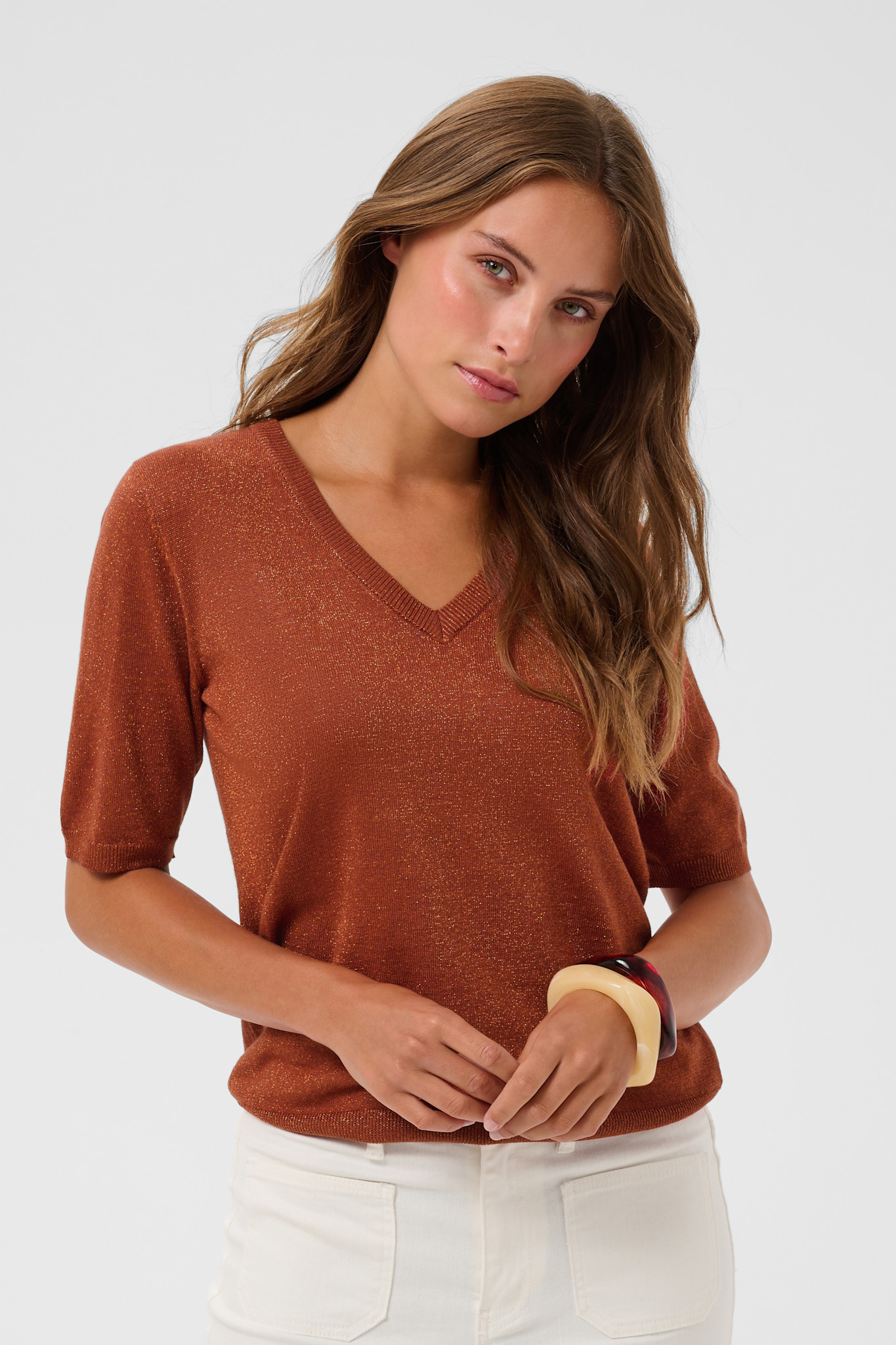 KAregina Pullover Burgandy Shiny