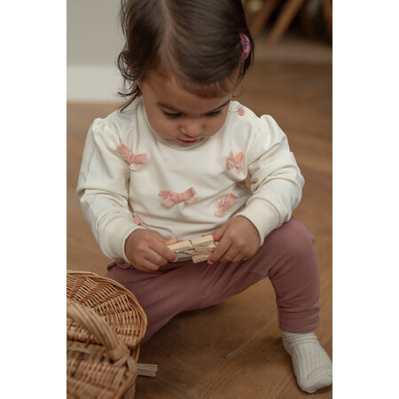 Sweater Antique White Bows